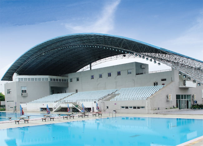 滨州游泳馆网架